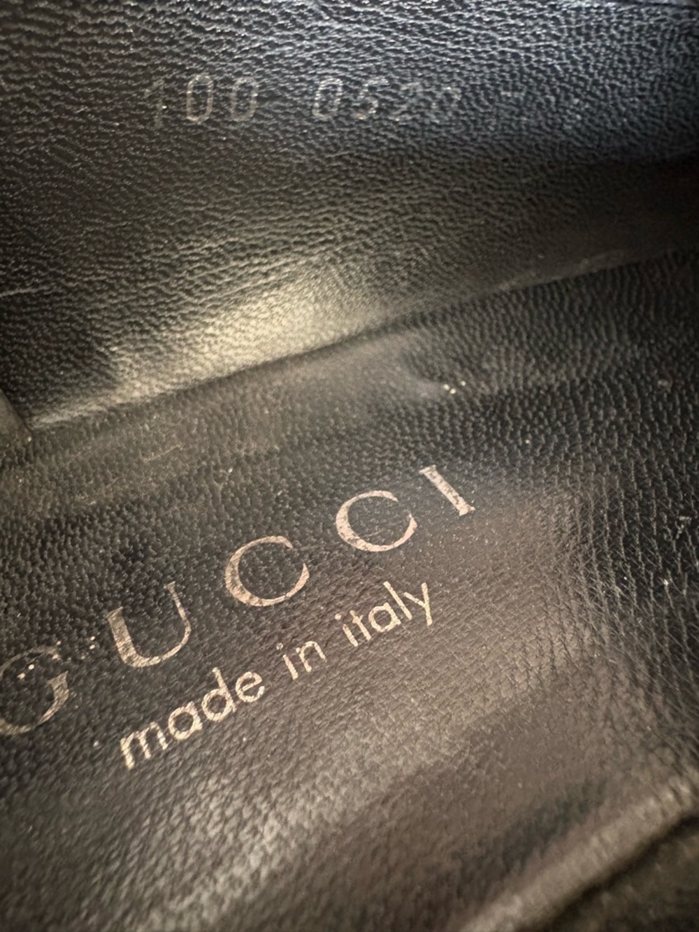 Gucci Black Leather Women's Penny Loafers - Picture 11 of 16